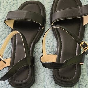 Elegant Black Women's Sandals
